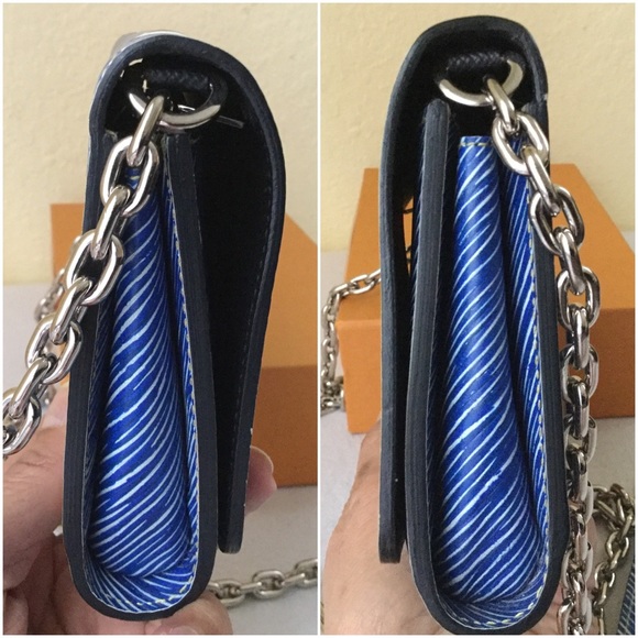 Louis Vuitton Epi Denim Leather Mini Chain Bag - Picture 4 of 8